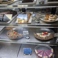 Dessert display at PEACE PIES in Encinitas