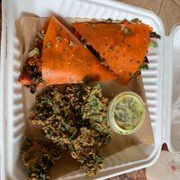 Mystical Mushroom Quesadilla at PEACE PIES in Encinitas