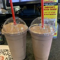 Vegan milkshakes! (Ask for no whipped cream)   at Cold Stone Creamery in South Lake Tahoe