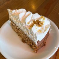 Vegane Karottenkuchen  at Unser Cafe in Berlin