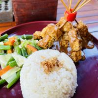 Tempeh Satay  at Cookies Coffee Shop and Foods in Lembongan