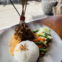 Another tempeh satay  at Cookies Coffee Shop and Foods in Lembongan