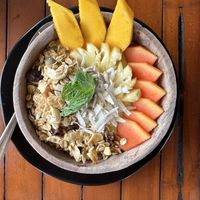 Mango Smoothie Bowl   at Cookies Coffee Shop and Foods in Lembongan