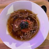   at Ippudo 博多 一風堂 Plant Based Studio in Tokyo