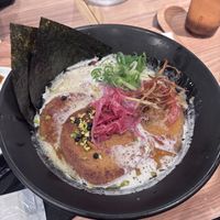 ramen   at Ippudo 博多 一風堂 Plant Based Studio in Tokyo