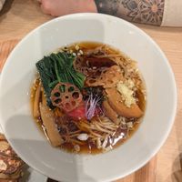 Very food ramen at Ippudo 博多 一風堂 Plant Based Studio in Tokyo