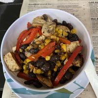 Mexi Bowl at Salud Super Food in Puerto Vallarta