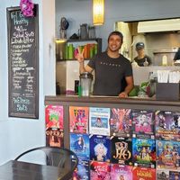 Friendly service with a smile! at Salud Super Food in Puerto Vallarta