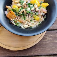 Thai dish at Carob Restaurant in Amman