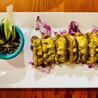 Gyozo Dumplings at The Cafe in Key West