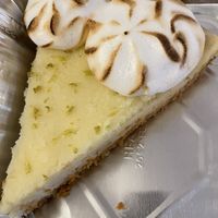 Vegan key lime pie at The Cafe in Key West
