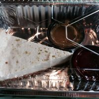 vegan key lime cheese cake at The Cafe in Key West