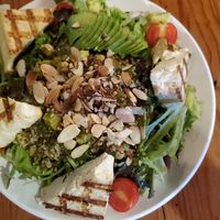 Quinoa avocado salad with added tofu at The Cafe in Key West