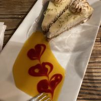 Vegan key lime pie at The Cafe in Key West