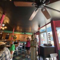 Inside cafe  at The Cafe in Key West