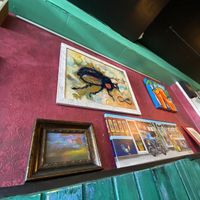 Inside cafe  at The Cafe in Key West