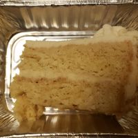 Cocunt cake at The Cafe in Key West