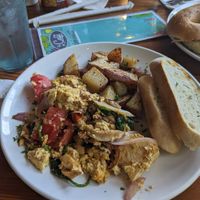Tofu scramble at The Cafe in Key West