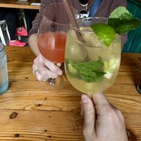 mimosas   at The Cafe in Key West