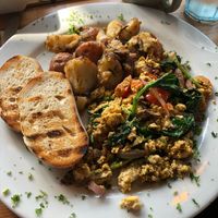 Tofu Scramble at The Cafe in Key West