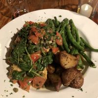 Tofu piccata special  at The Cafe in Key West