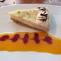 Key lime pie  at The Cafe in Key West