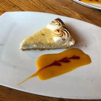 Vegan key lime pie cheesecake at The Cafe in Key West