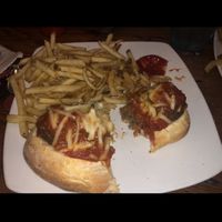 Vegan meatball parm  at The Cafe in Key West