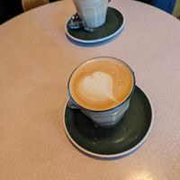 Oat milk latte at Crol & Co in South East London