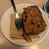 Vegan carrot and apple cake at Crol & Co in South East London