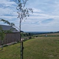 Overview of event venue. at Little Wold Vineyard in Brough