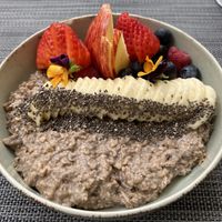 overnight oatss  at Black and White Coffee Shop in Lagos