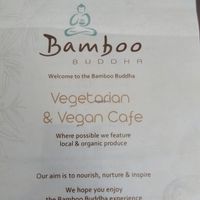 menu at Bamboo Buddha in Holgate