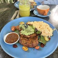 Fritter (not Vegan... Obviously 😅) at Bamboo Buddha in Holgate