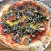 Vegan pizza   at Uga - Uga in Fuerteventura