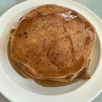 Vegan chunky monkey pancakes  at Bella Vida Cafe in West Cape May