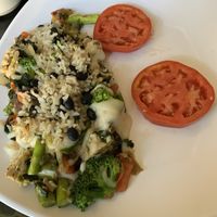Veggie Tempeh Scramble at Bella Vida Cafe in West Cape May