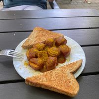 Vegans Currywurst   at Castello in Kiel