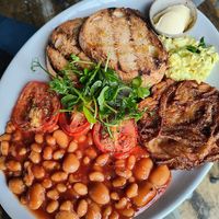 The Vegan Brunch Meal at Mud Dock in Bristol
