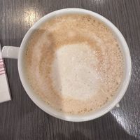 Oat milk latte  at Friedman's in New York City