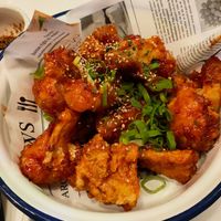 Cauliflower and tofu at Kkokki Vegan House in Hamburg