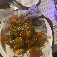 Chicken tofu  at Kkokki Vegan House in Hamburg