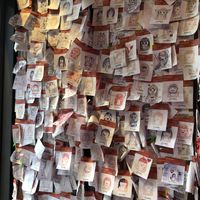 entrance wall  at Kkokki Vegan House in Hamburg