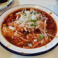 The vegan cheese on top was a perfect addition at Kkokki Vegan House in Hamburg