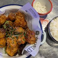 Tofu and cauliflower nono at Kkokki Vegan House in Hamburg