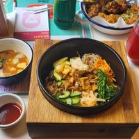 Bibimbap at Kkokki Vegan House in Hamburg