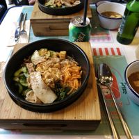 Sogar die Sprite ist koreanisch! at Kkokki Vegan House in Hamburg