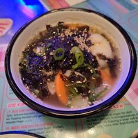 Deokk Mandu soup at Kkokki Vegan House in Hamburg
