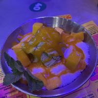 Mango desert   at Kkokki Vegan House in Hamburg