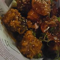 The tofu and cauliflower fried chickn at Kkokki Vegan House in Hamburg